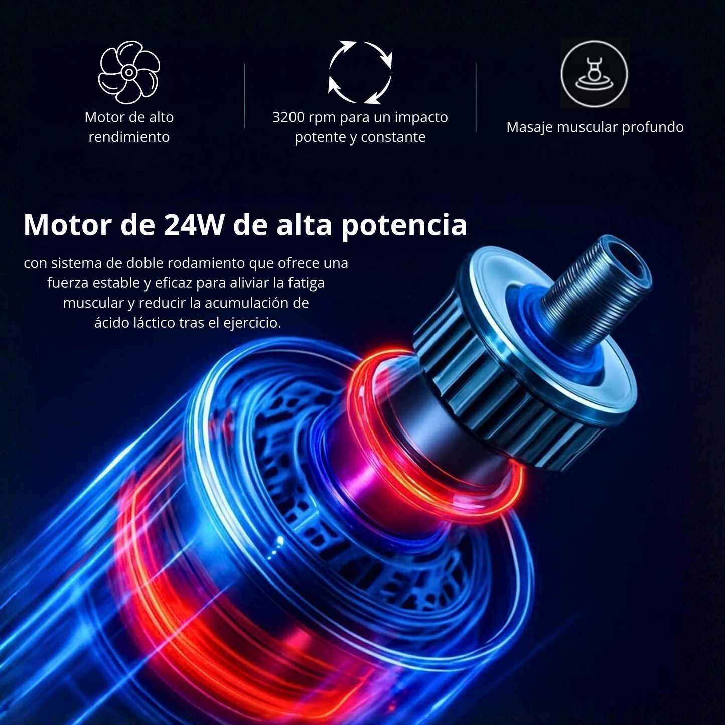 PISTOLA DE MASAJES PROFESIONAL