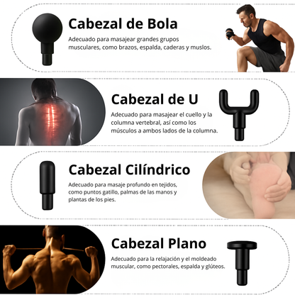 PISTOLA DE MASAJES PROFESIONAL